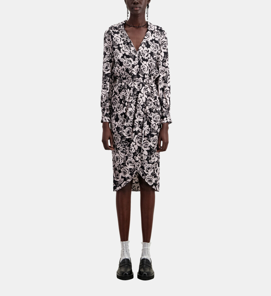 Robe mi longue imprimée online
