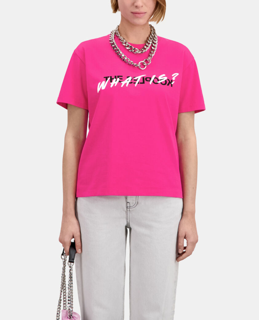 The Kooples WOMEN FUSHIA women's fuchsia what is t-shirt