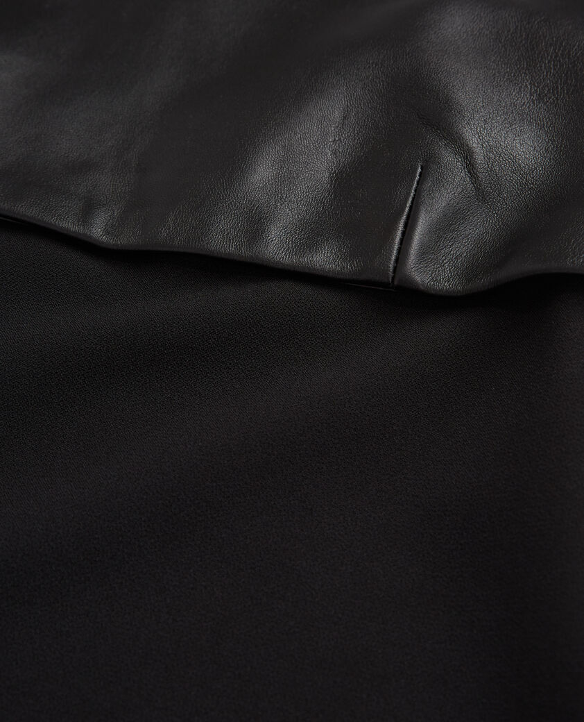 The Kooples FEMME BLACK robe courte noire