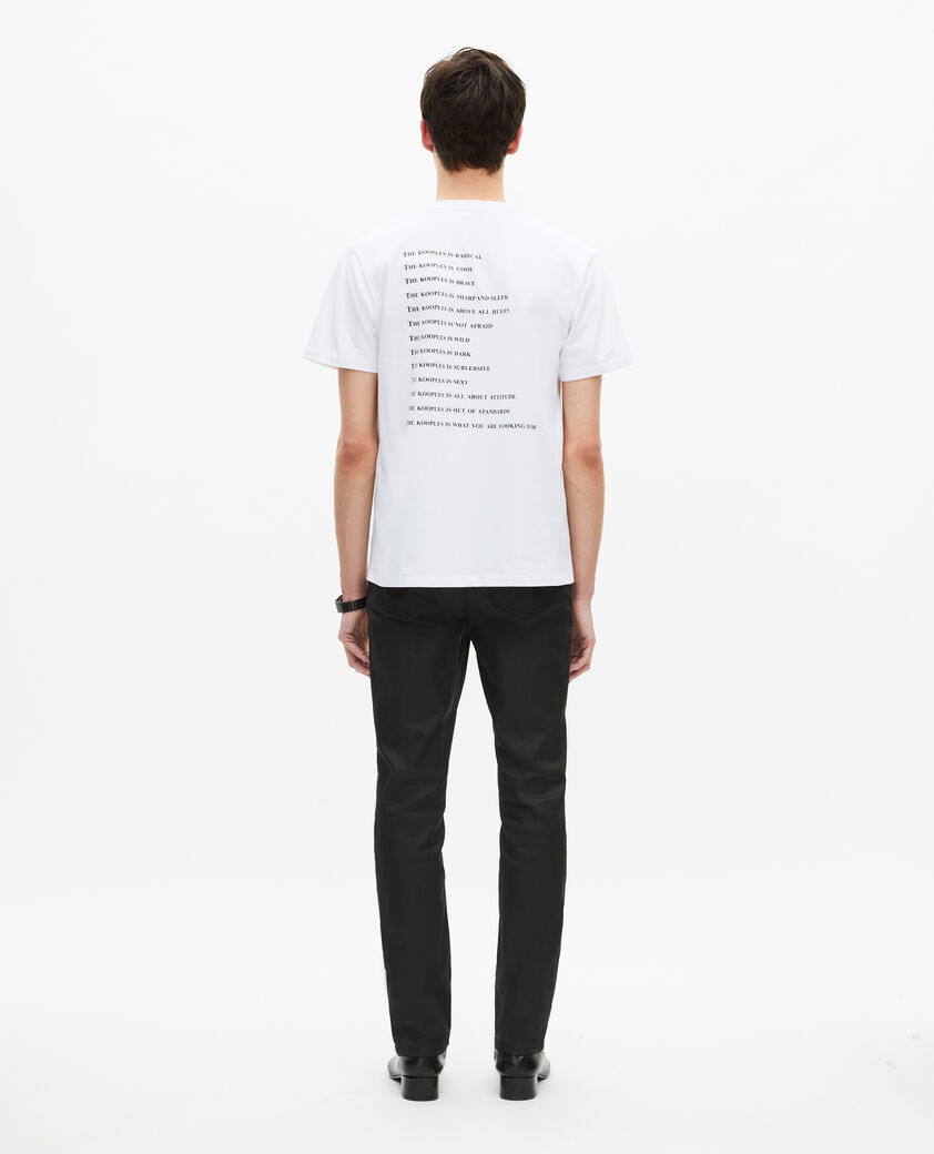 The Kooples HERREN WHITE was ist ein wei&szlig;es t-shirt