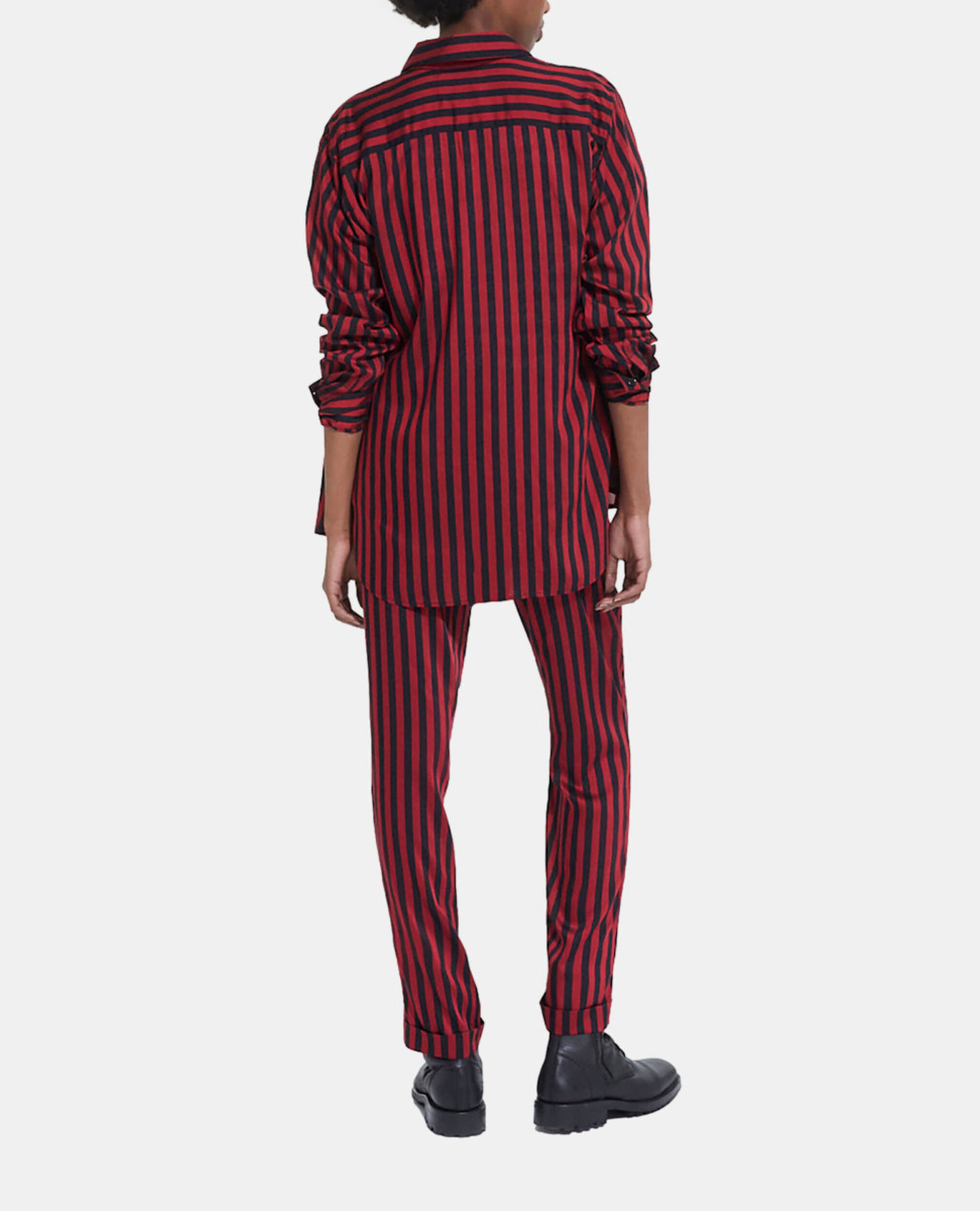 Striped shirt, ROUGE NOIR, hi-res image number null
