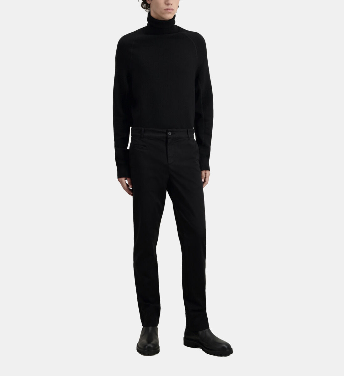 Pantal n chino negro The Kooples Espa a
