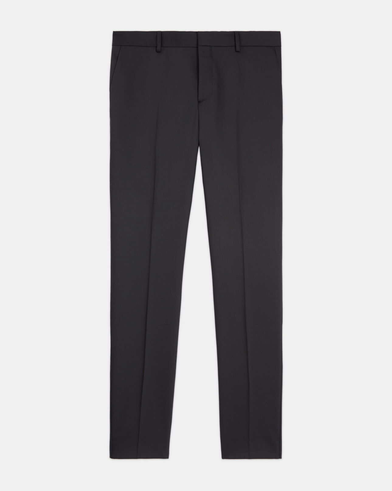 The Kooples MEN BLACK black wool pants