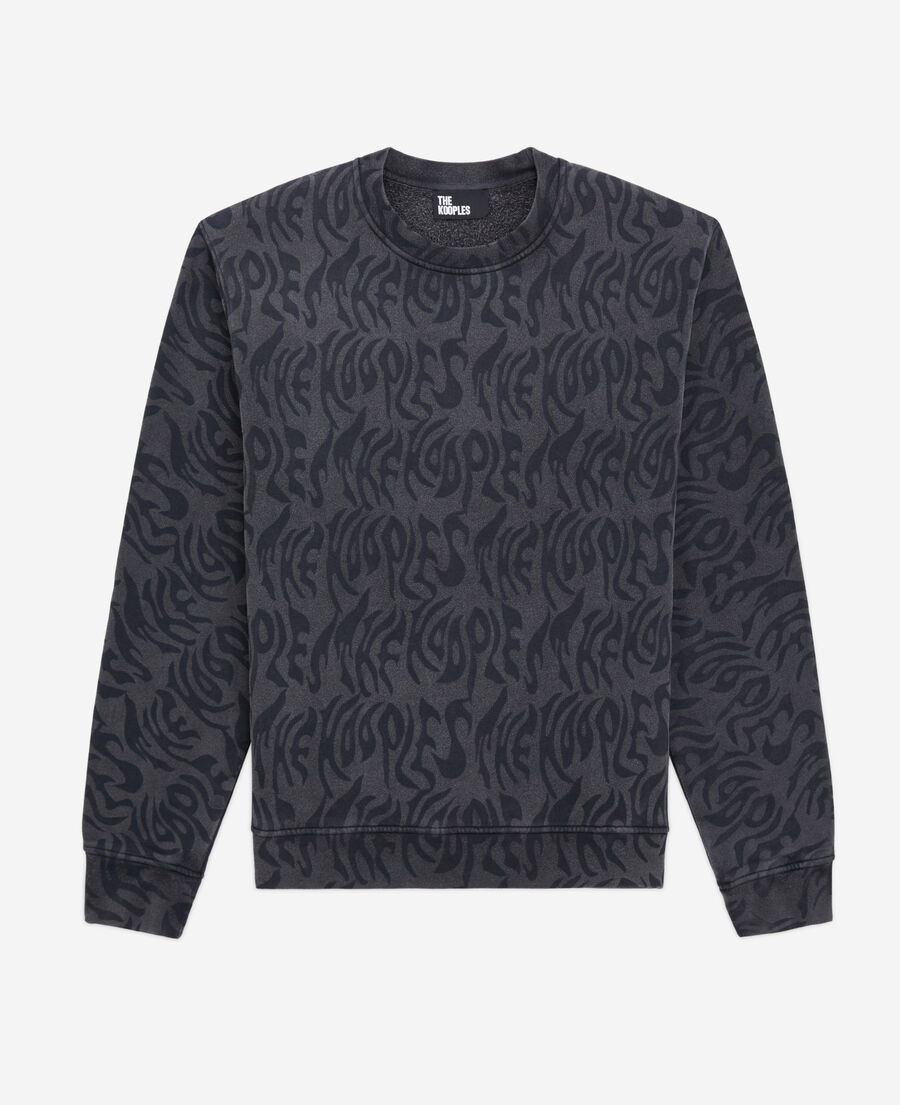 men's printed sweatshirt