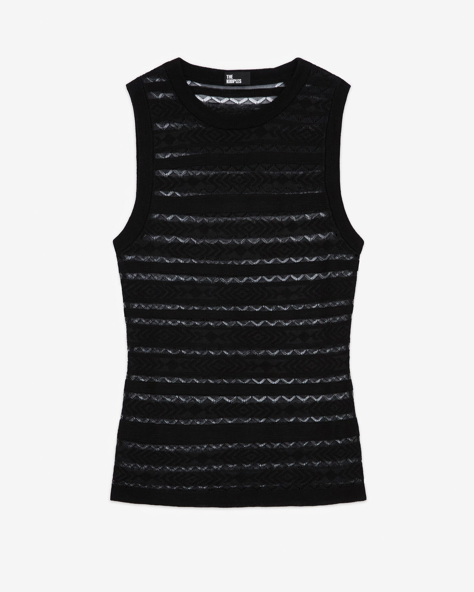 Top en laine noir, BLACK, hi-res image number null