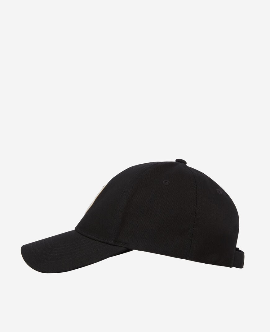 The Kooples MIXTE BLACK casquette noire avec patch tk