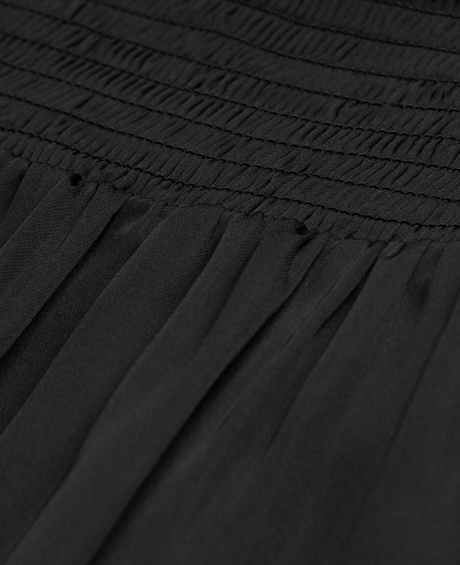 The Kooples DAMEN BLACK schwarzes kurzes kleid