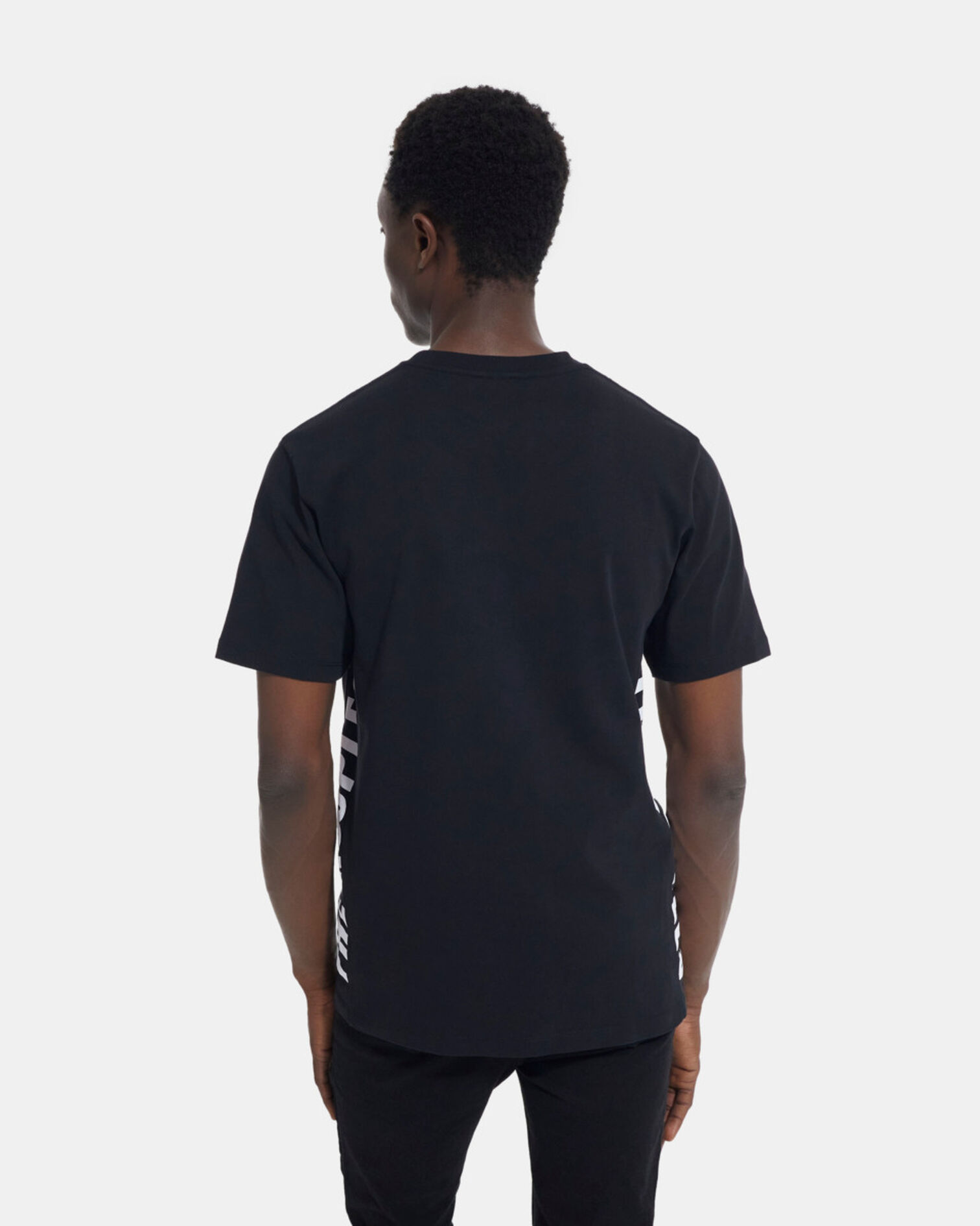 Black T-shirt with The Kooples logo, BLACK, hi-res image number null