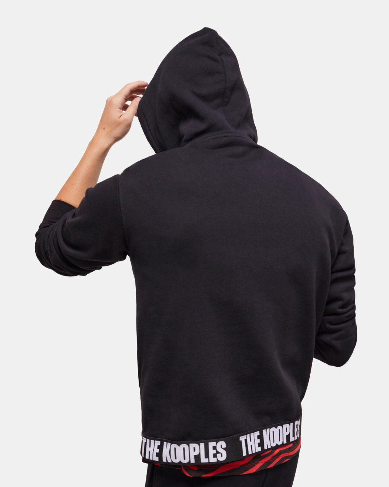 The Kooples HOMME BLACK sweatshirt logo the kooples noir