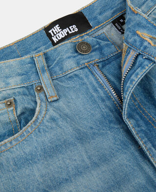 The Kooples FEMME MEDIUM BLUE jean boyfriend bleu