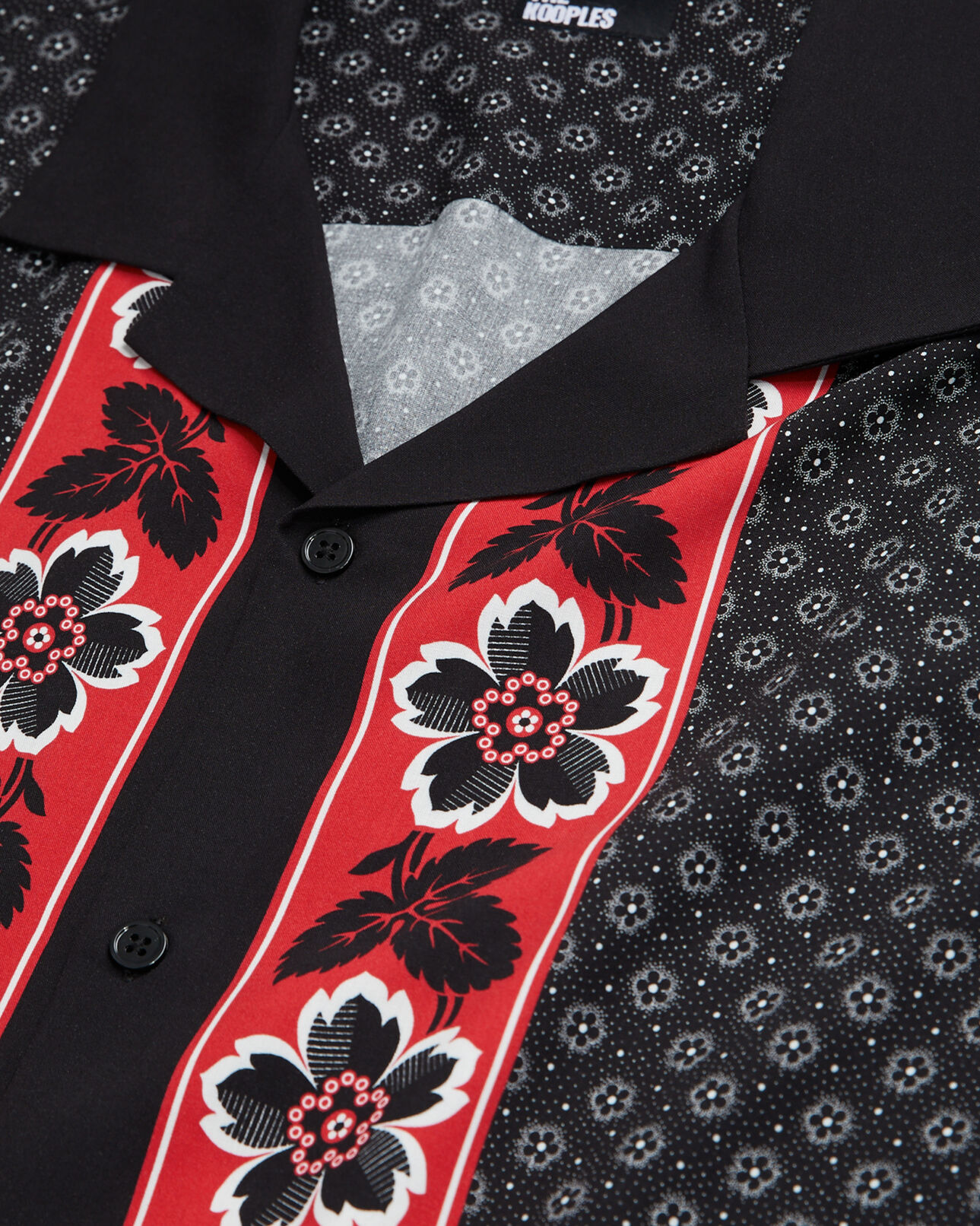 The Kooples HOMME BLACK chemise imprimée