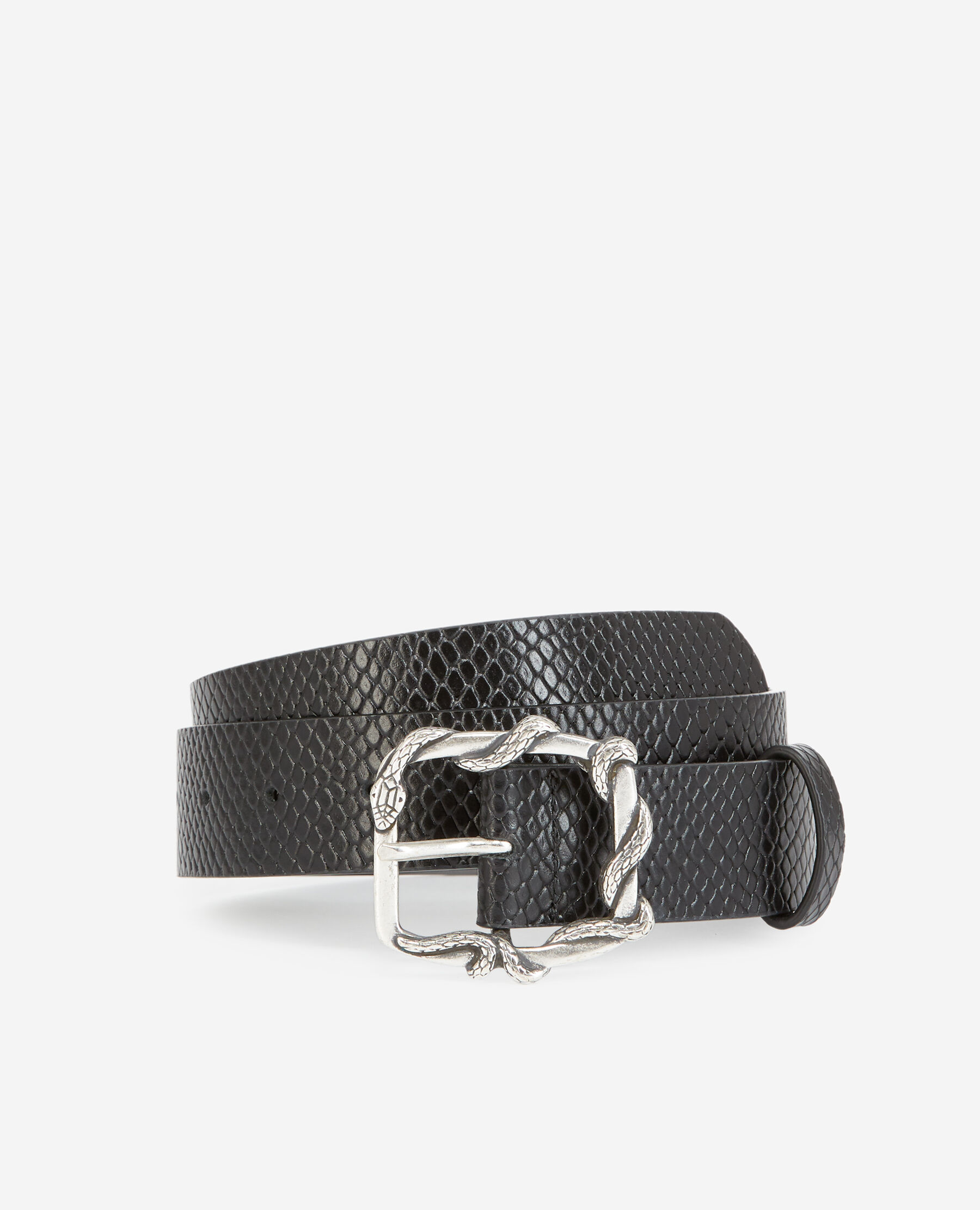 White gucci snake deals belt