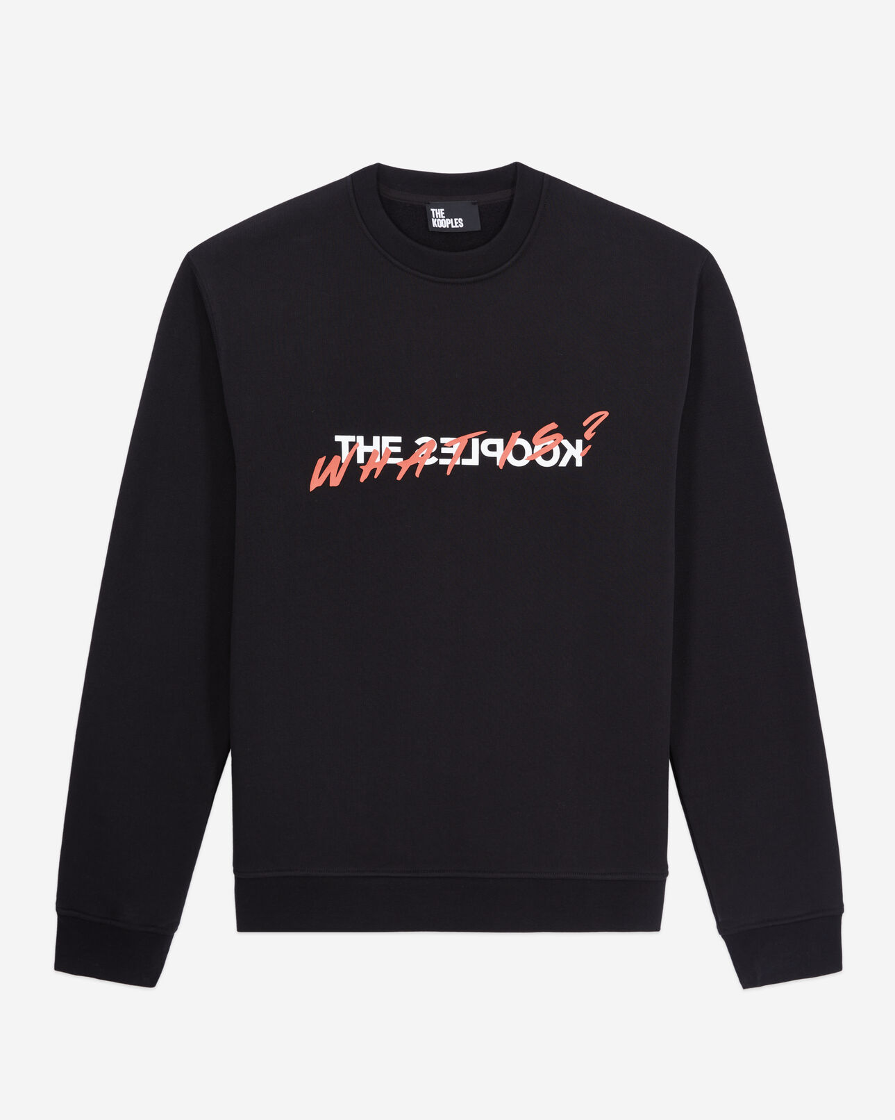 The Kooples HOMME BLACK sweatshirt homme what is noir