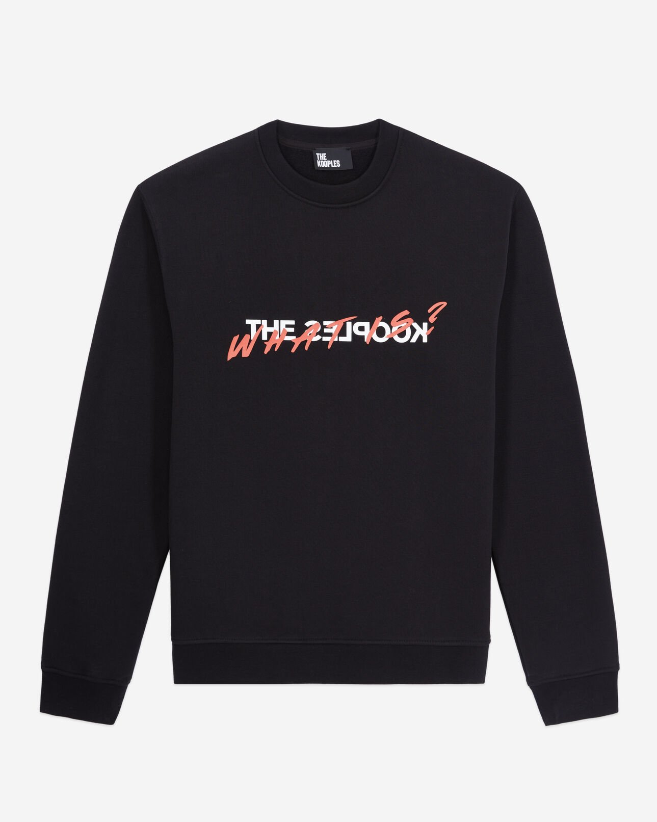 The Kooples HOMME BLACK sweatshirt homme what is noir
