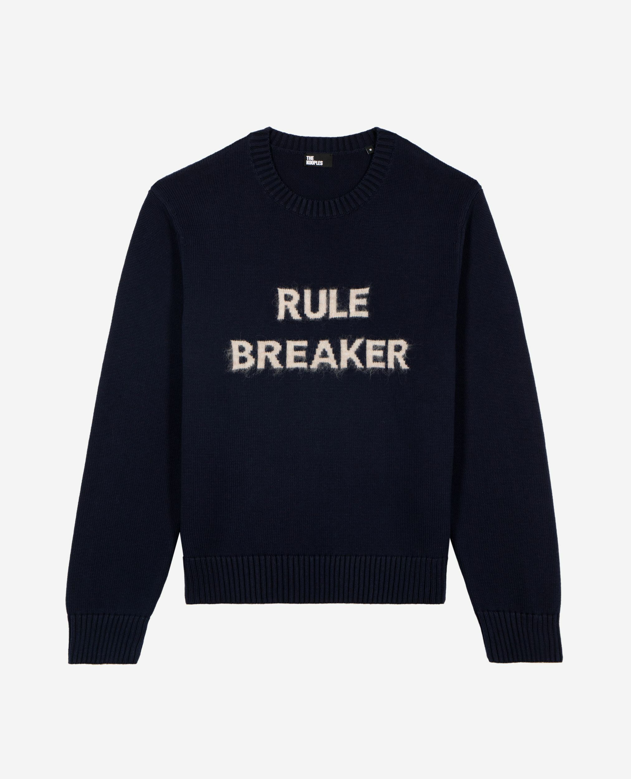 Rule Breaker navy sweater, BLUE, hi-res image number null