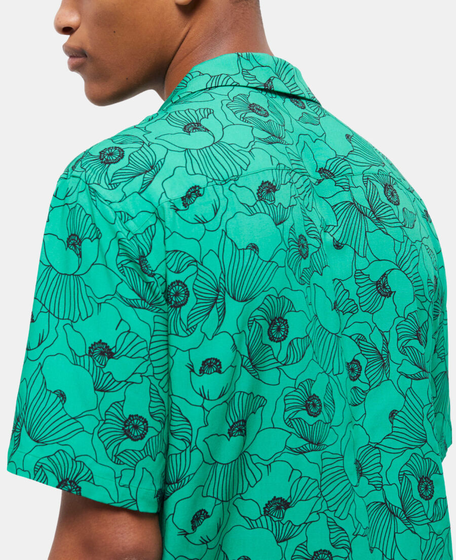The Kooples HOMME GREEN chemise imprimée