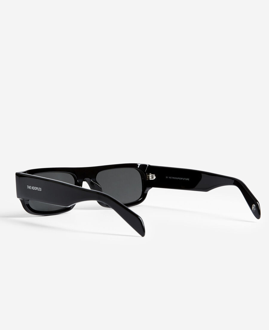 sonnenbrille schwarz breite bügel