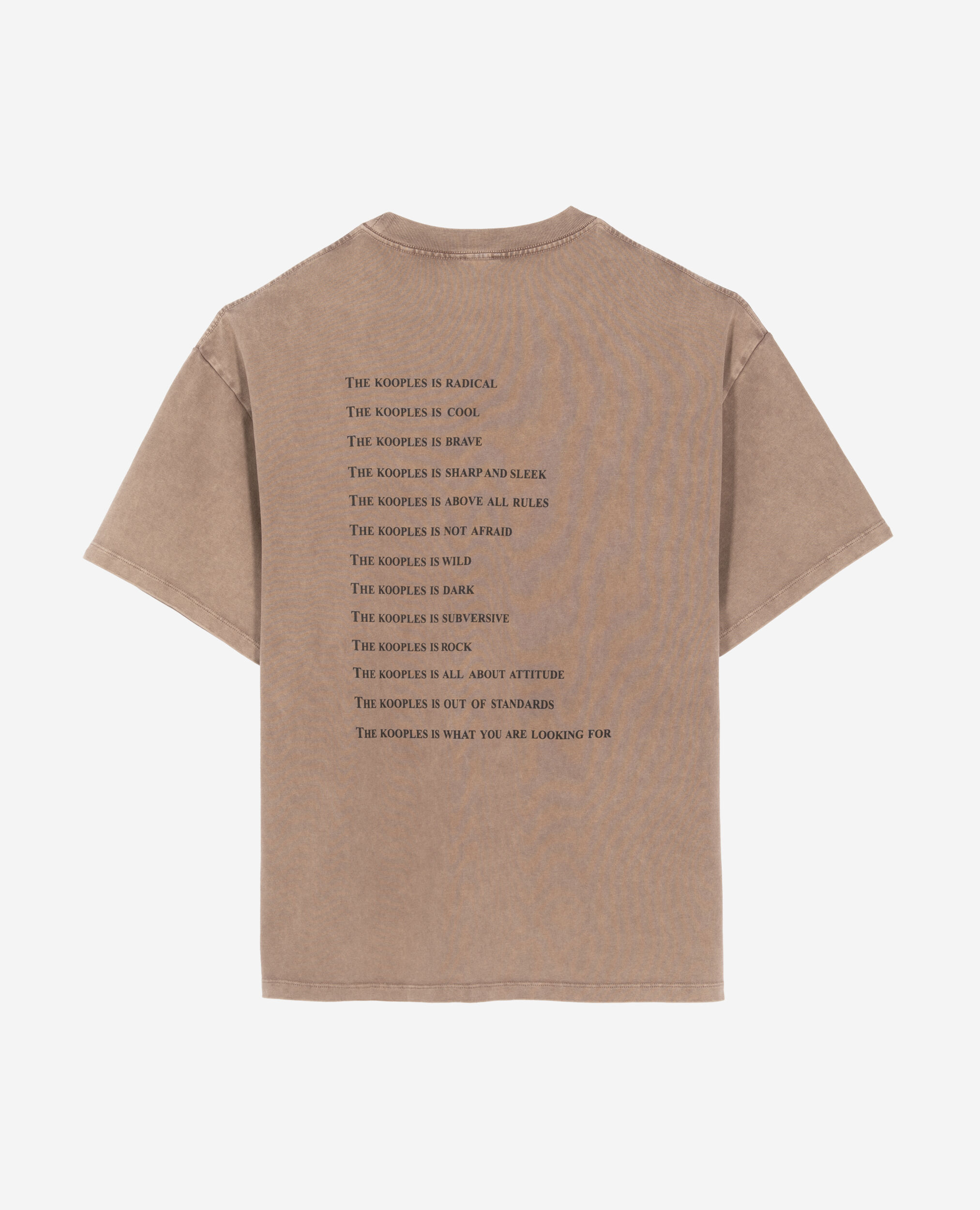 What is light brown T-shirt, CHOCOLATE, hi-res image number null