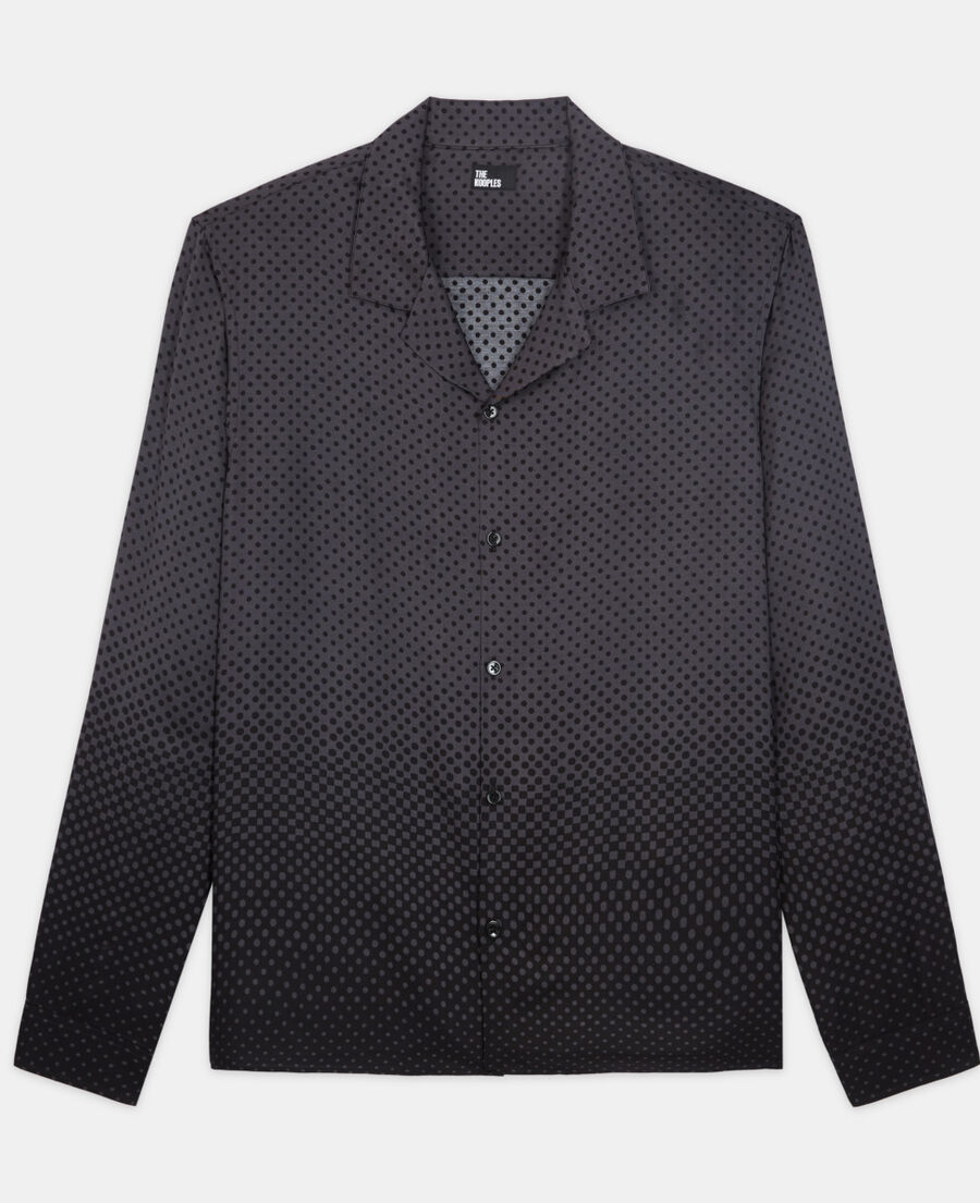 chemise col hawaïen imprimée
