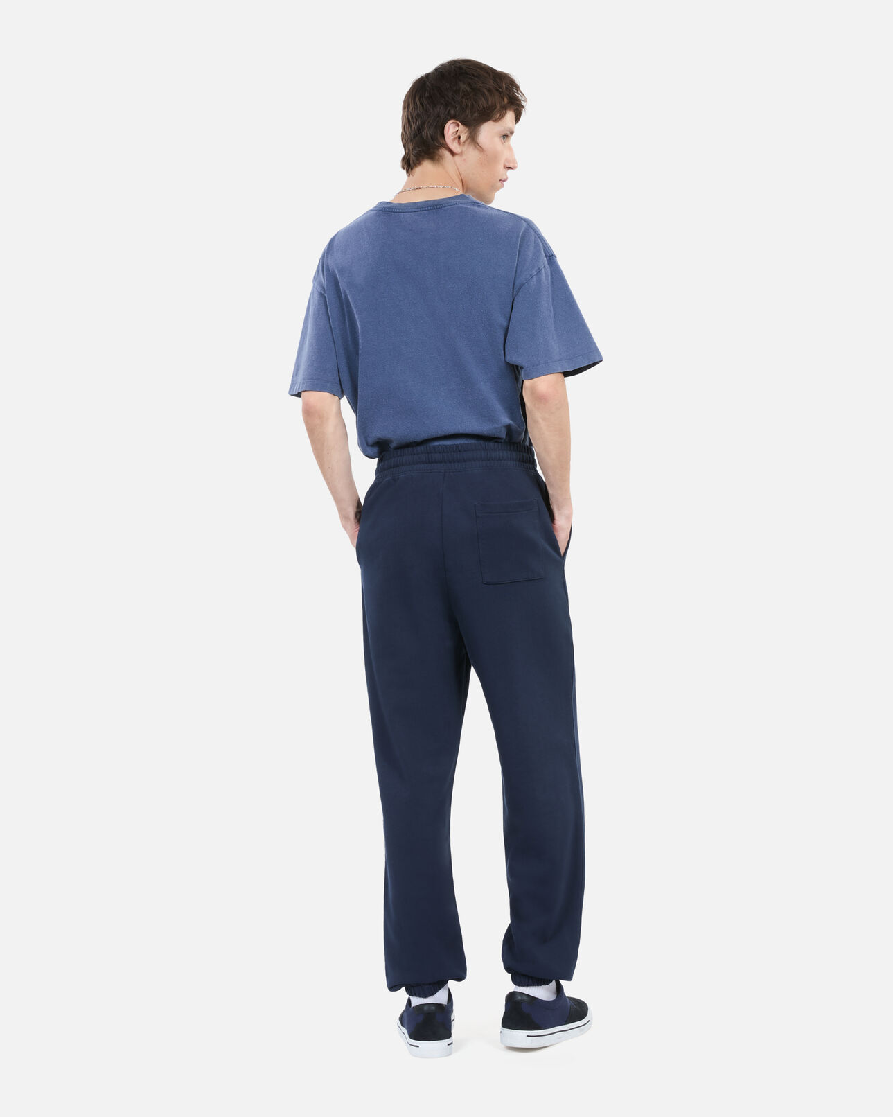 The Kooples HOMME DARK BLUE bas de jogging blason bleu