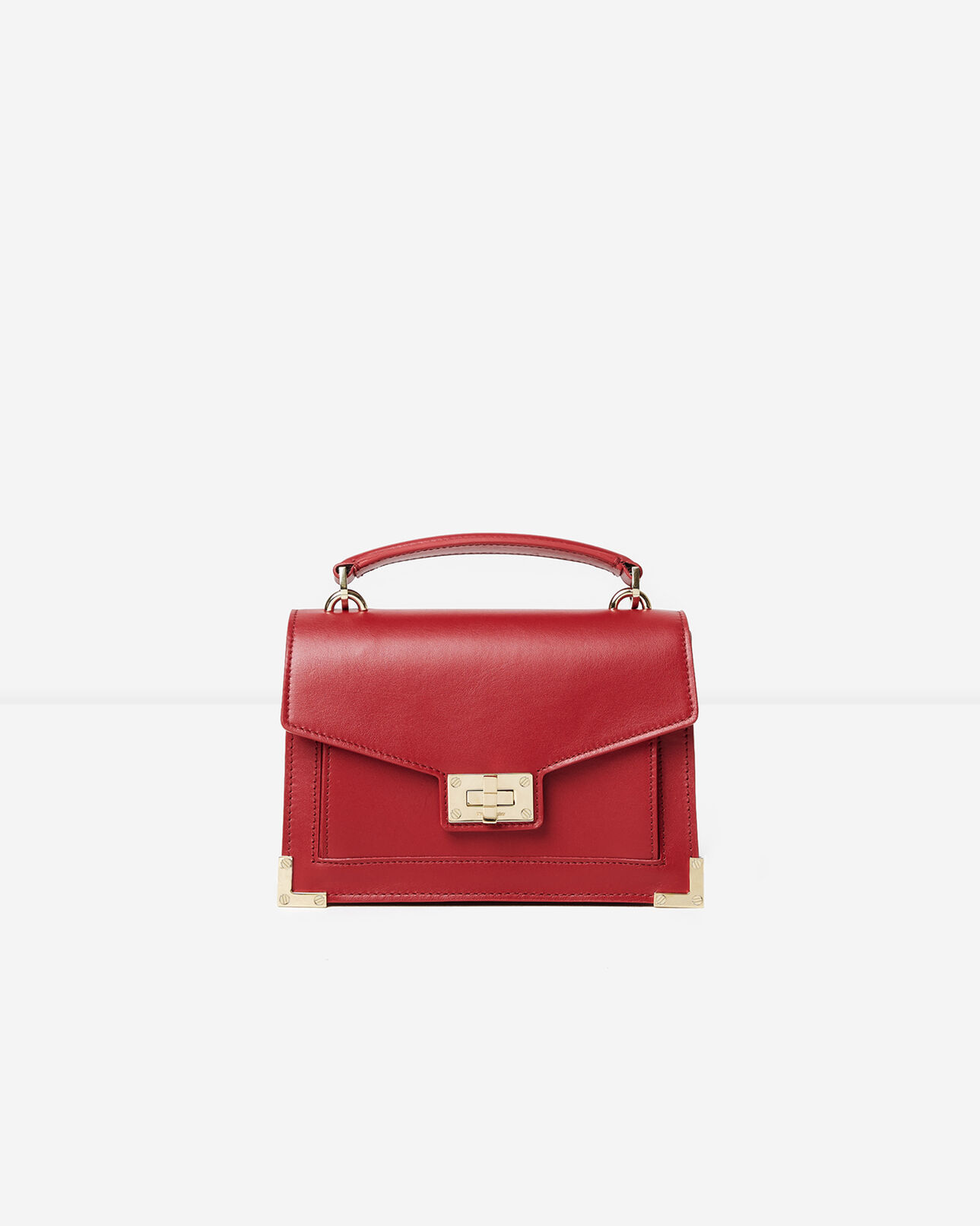 The Kooples WOMEN BURGUNDY iconic emily bag small version