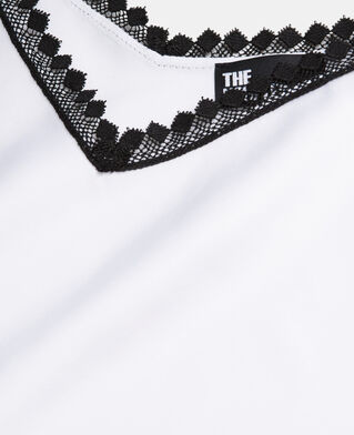 The Kooples FEMME WHITE caraco blanc