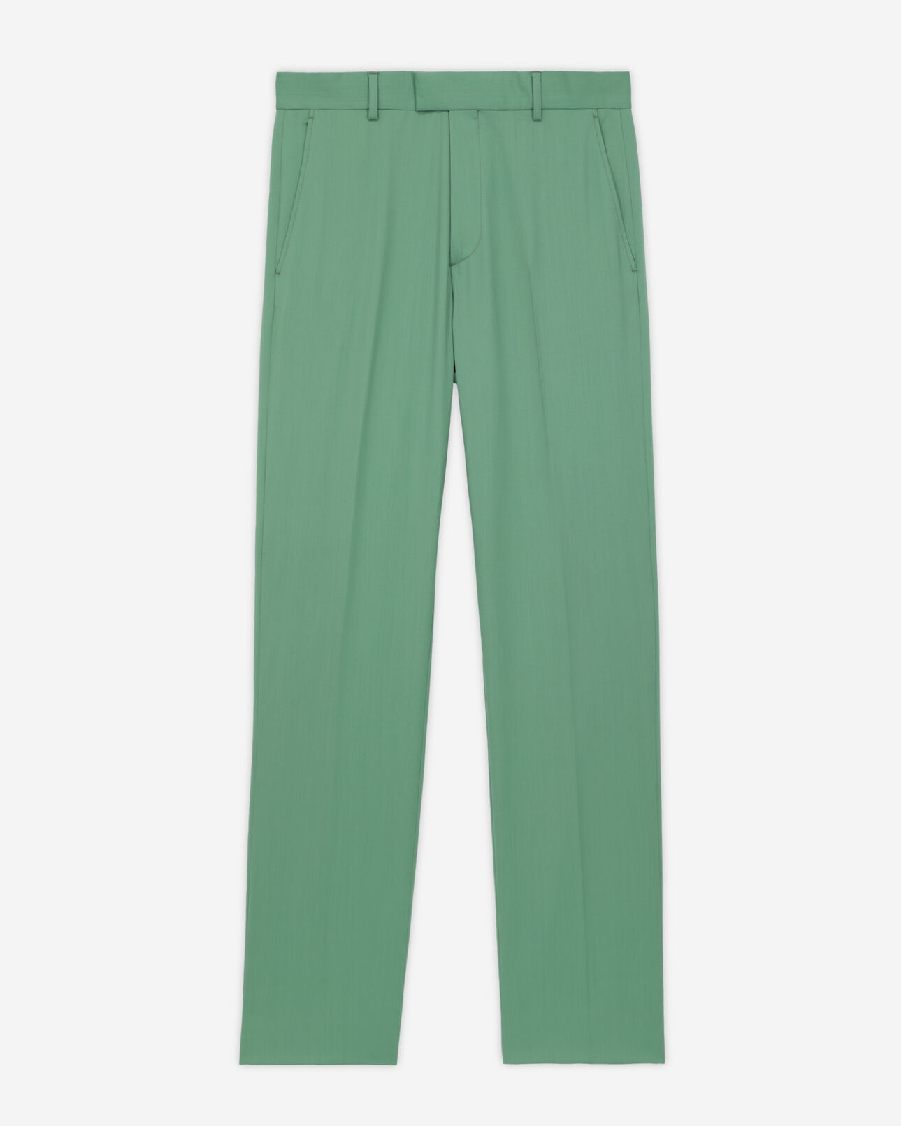The Kooples HERREN GREEN grüne anzughose aus wolle