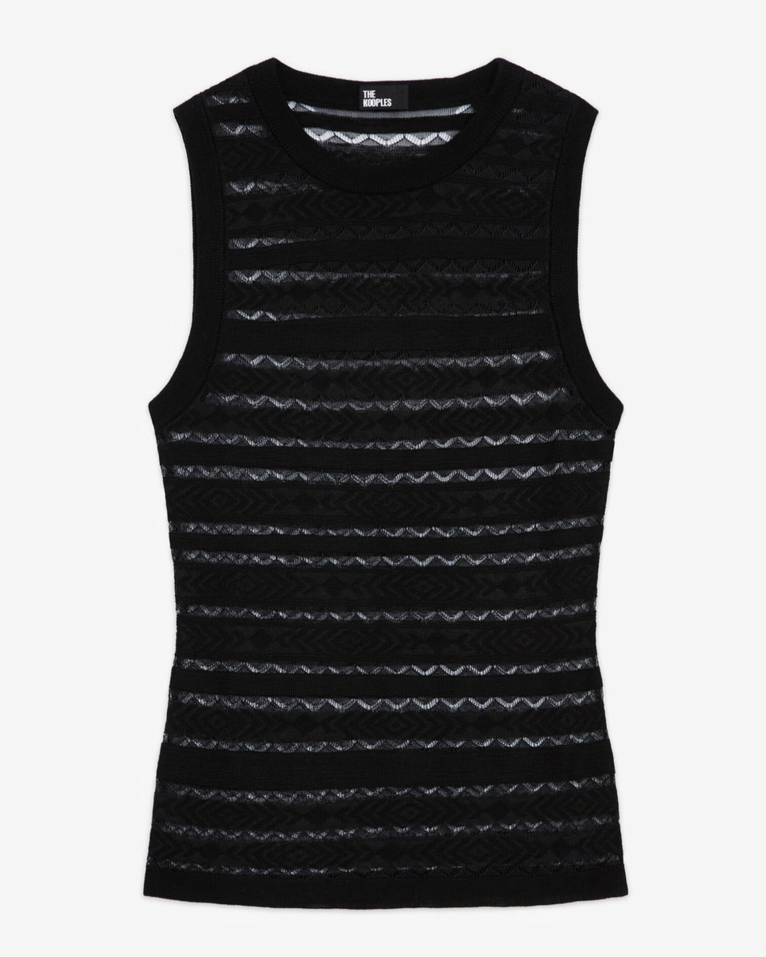 Top en laine noir, BLACK, hi-res image number null