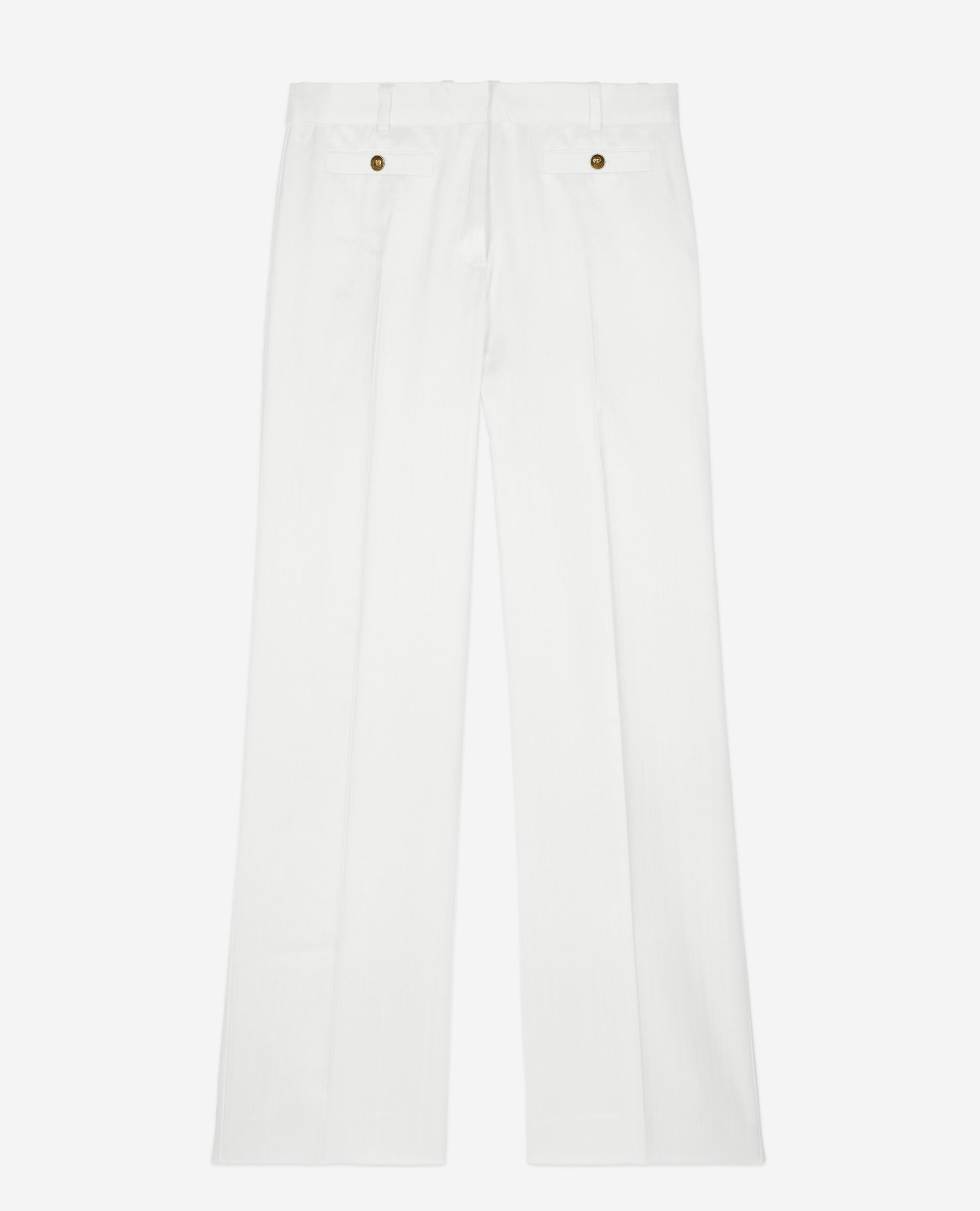 Pantalon tailleur blanc, WHITE, hi-res image number null