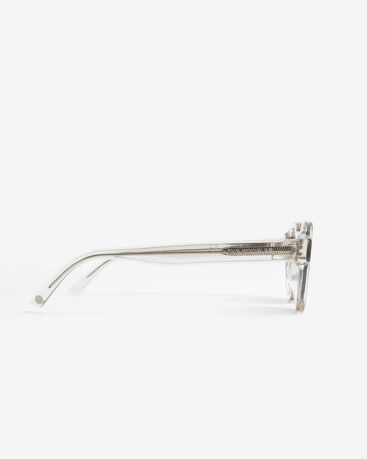 The Kooples WOMEN GREY transparent gray sunglasses