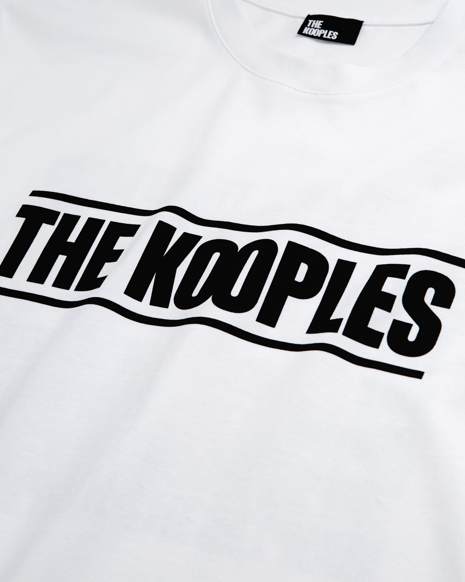 T-shirt Homme logo The Kooples blanc, WHITE, hi-res image number null