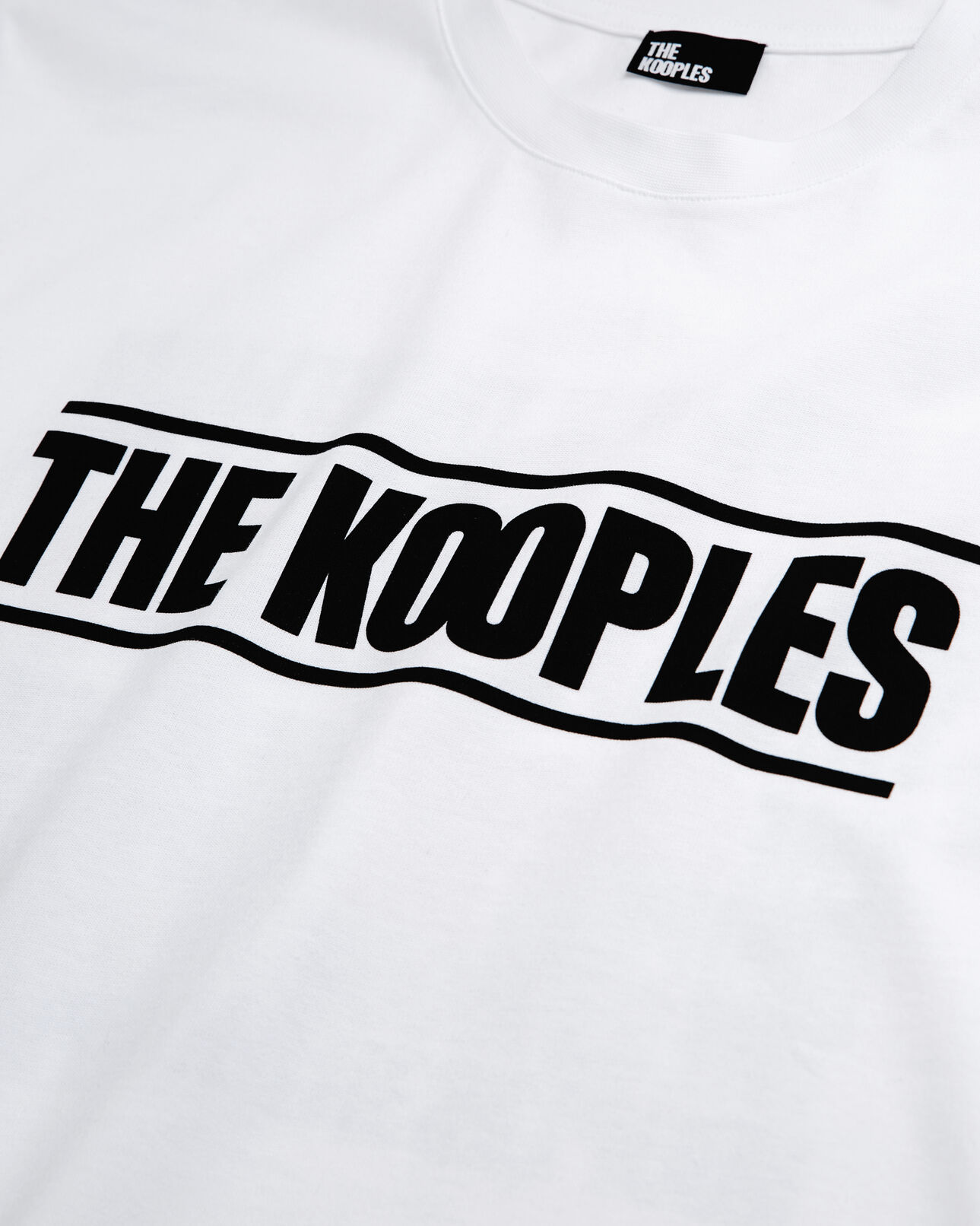 The Kooples HOMBRE WHITE camiseta logotipo the kooples blanca para hombre