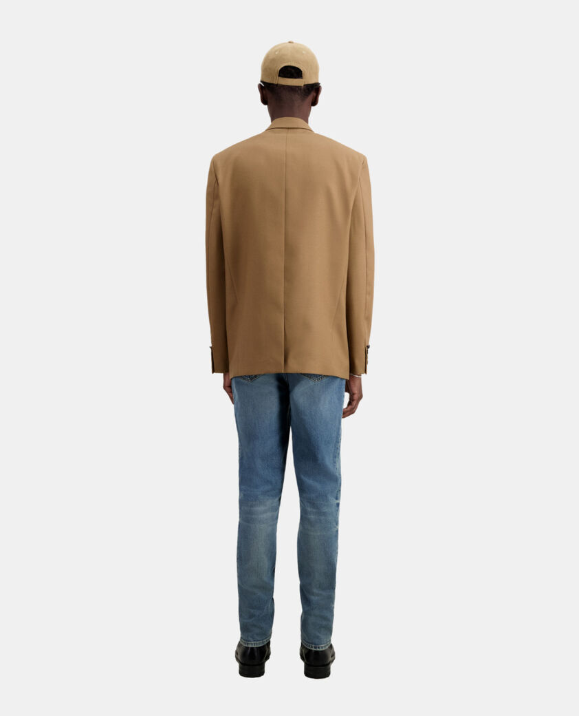 The Kooples HERREN CAMEL camelfarbene jacke aus wolle