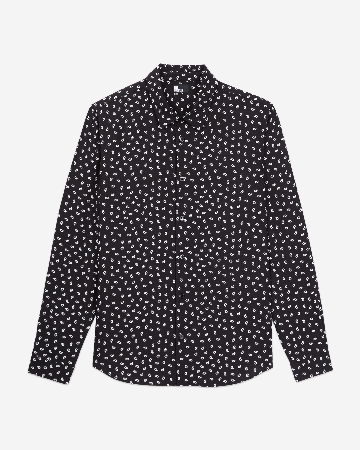 Camisa estampada, BLACK WHITE, hi-res image number null