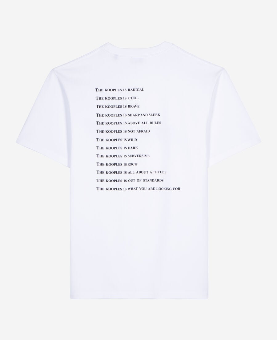The Kooples H WHITE what is white t-shirt
