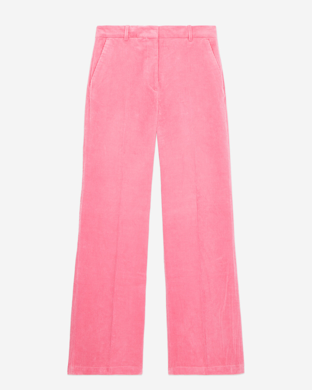 The Kooples F OLD PINK pink corduroy trousers