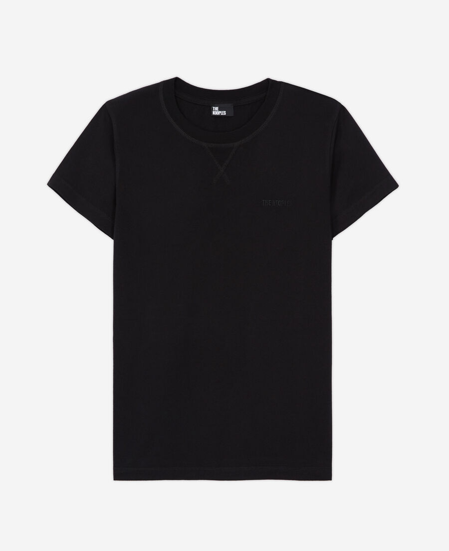 t-shirt femme logo the kooples noir