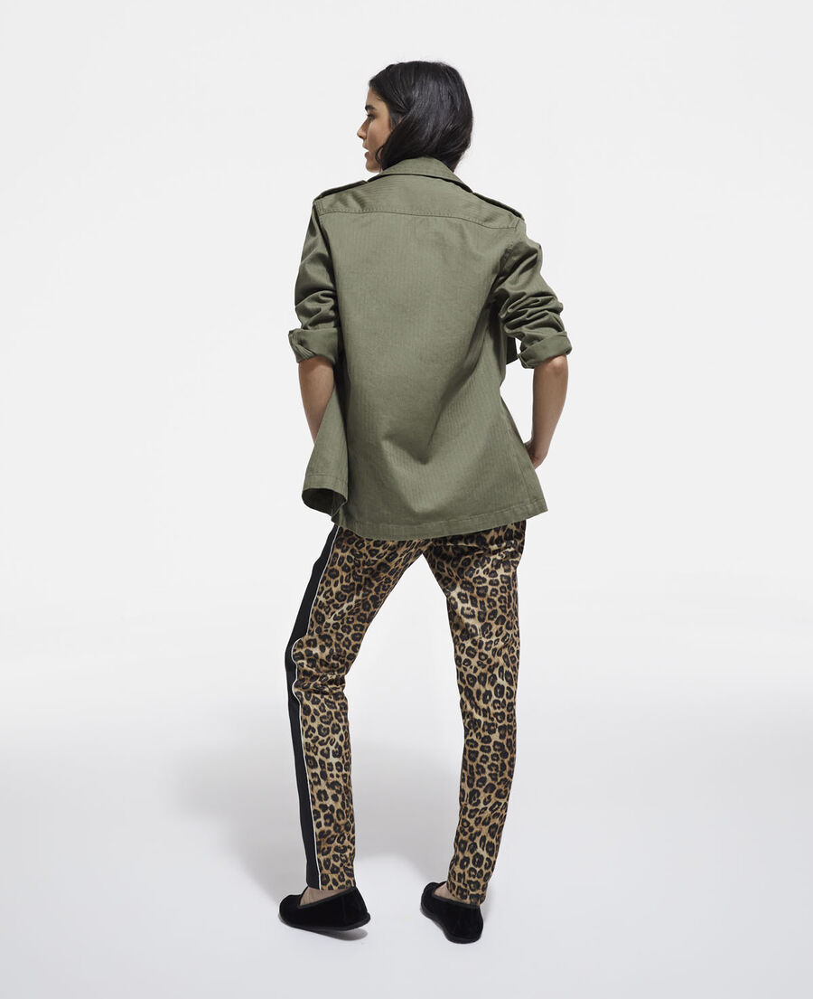 The Kooples MUJER LEOPARD jogging leopardo