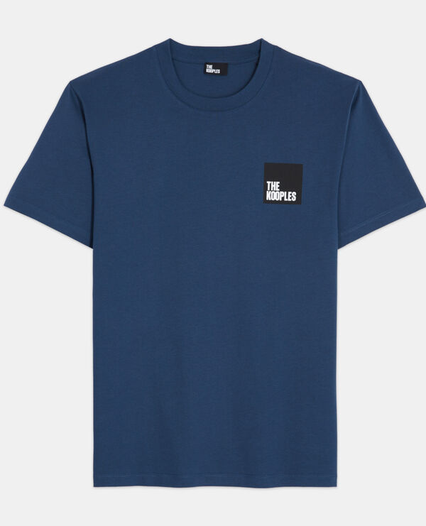 navy blue t-shirt