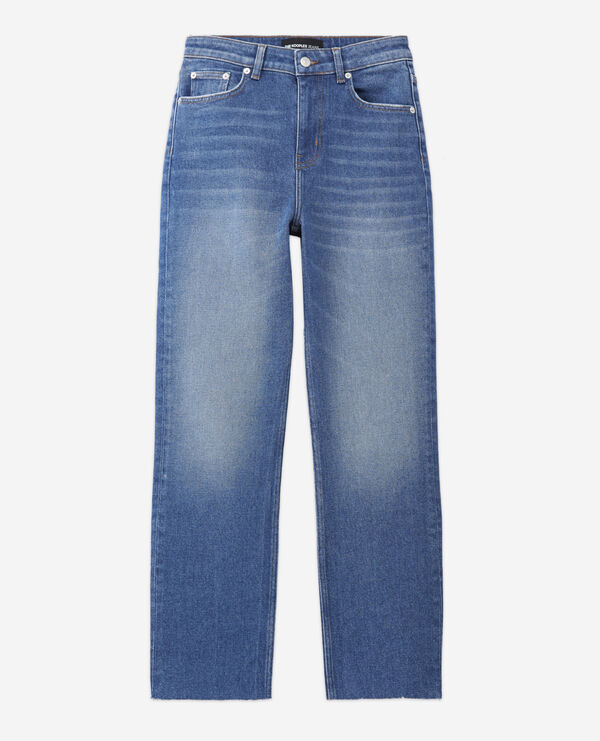 cropped-jeans gerade