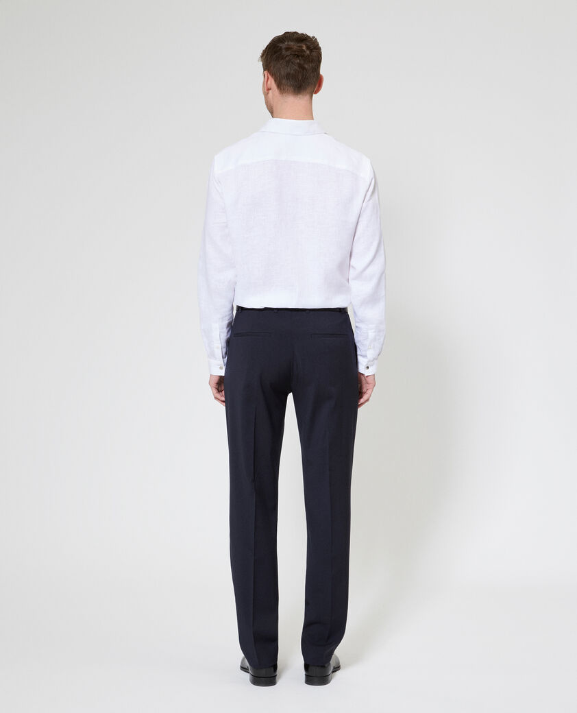 The Kooples HERREN WHITE wei&szlig;es leinenhemd