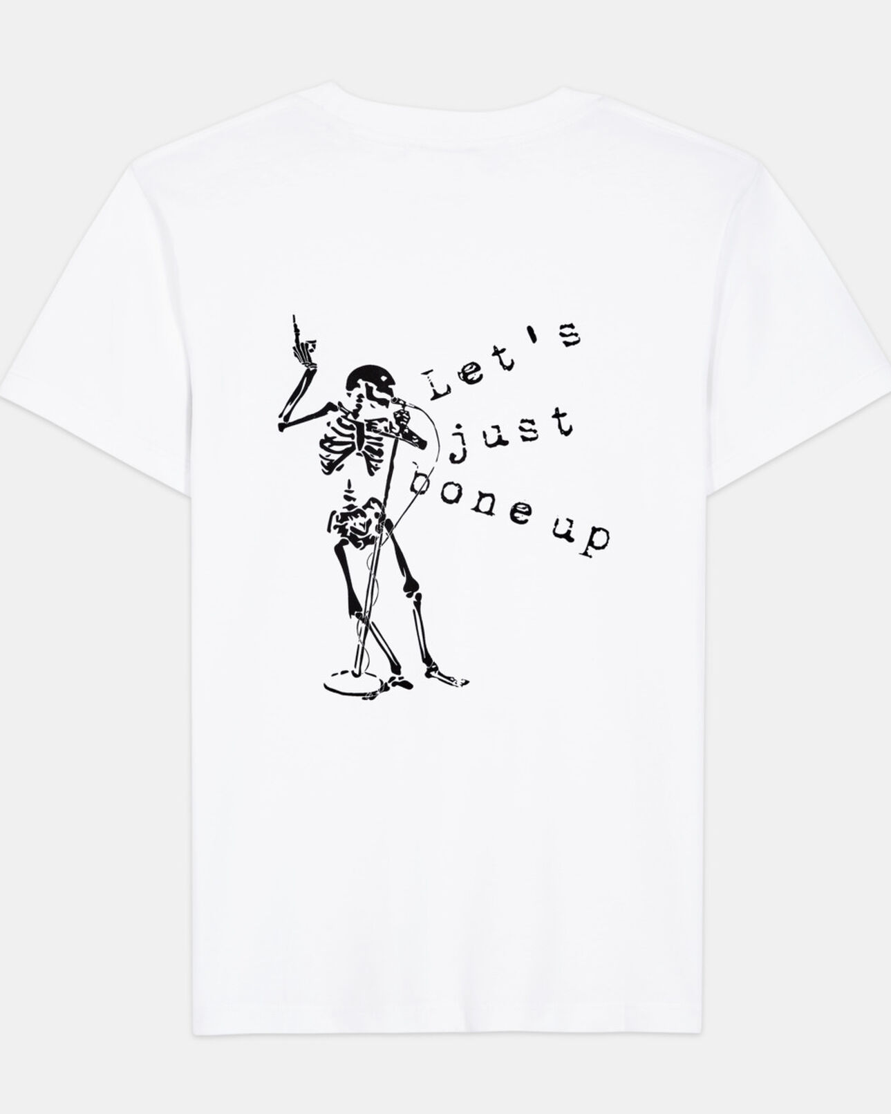 The Kooples WOMEN WHITE white screen print t-shirt
