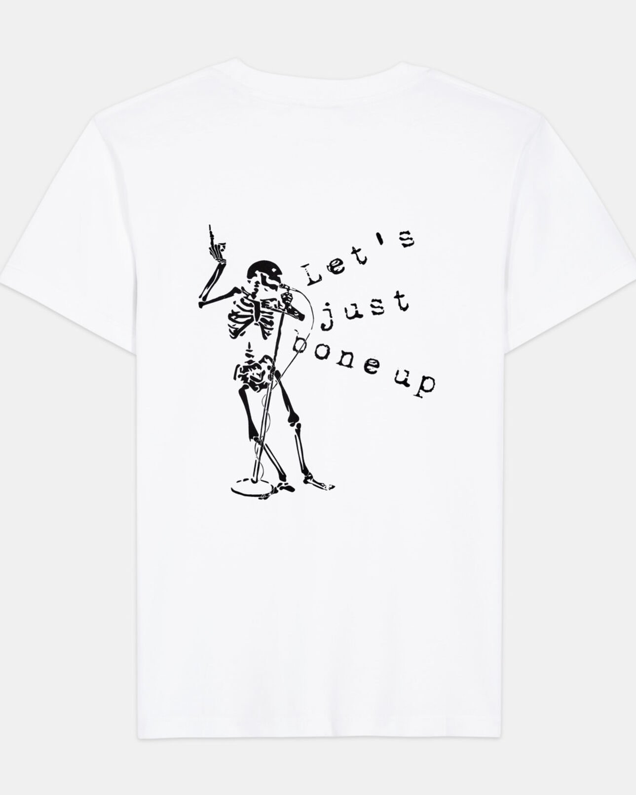 The Kooples WOMEN WHITE white screen print t-shirt