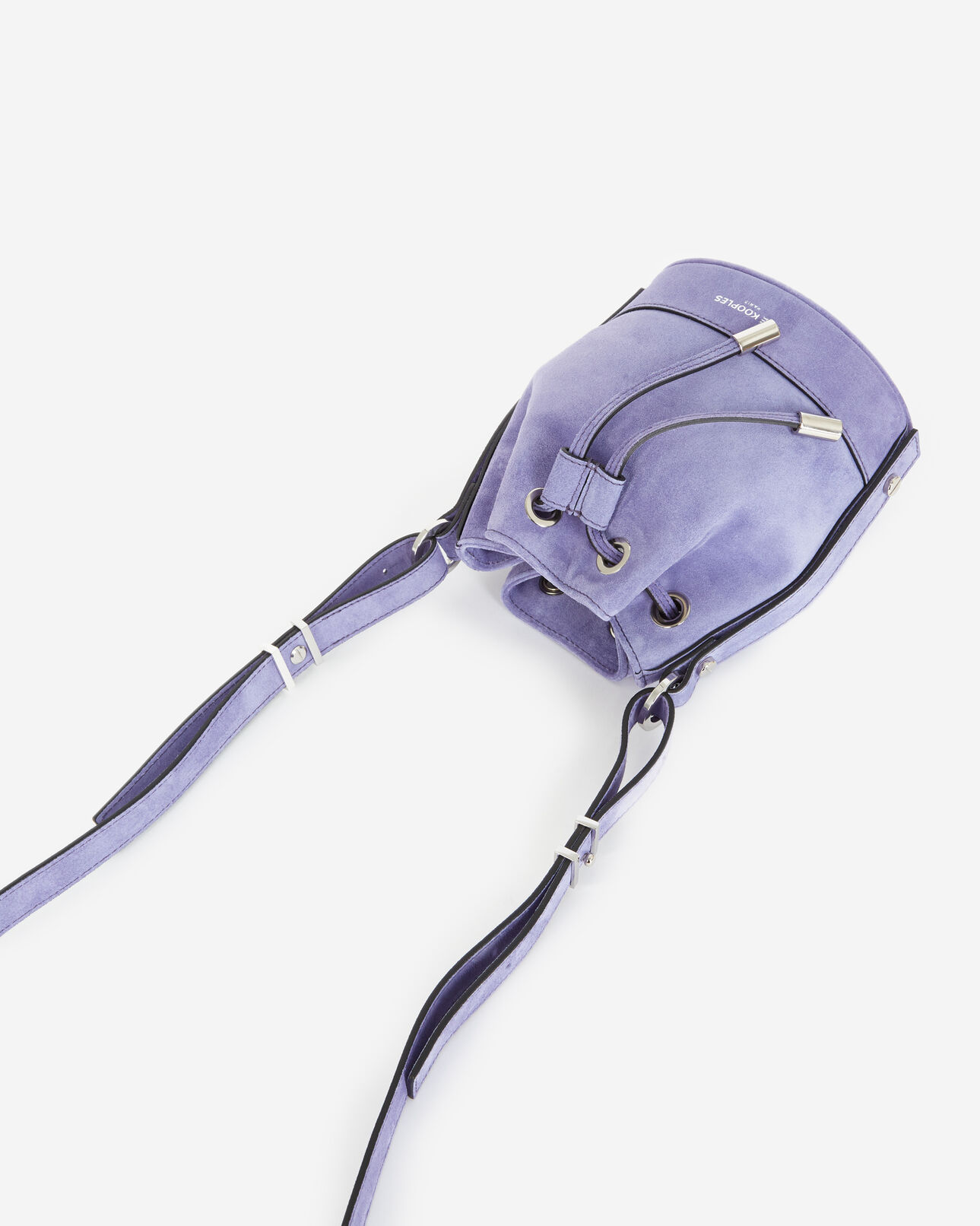 The Kooples FEMME VIOLET sac small tina en cuir lilas