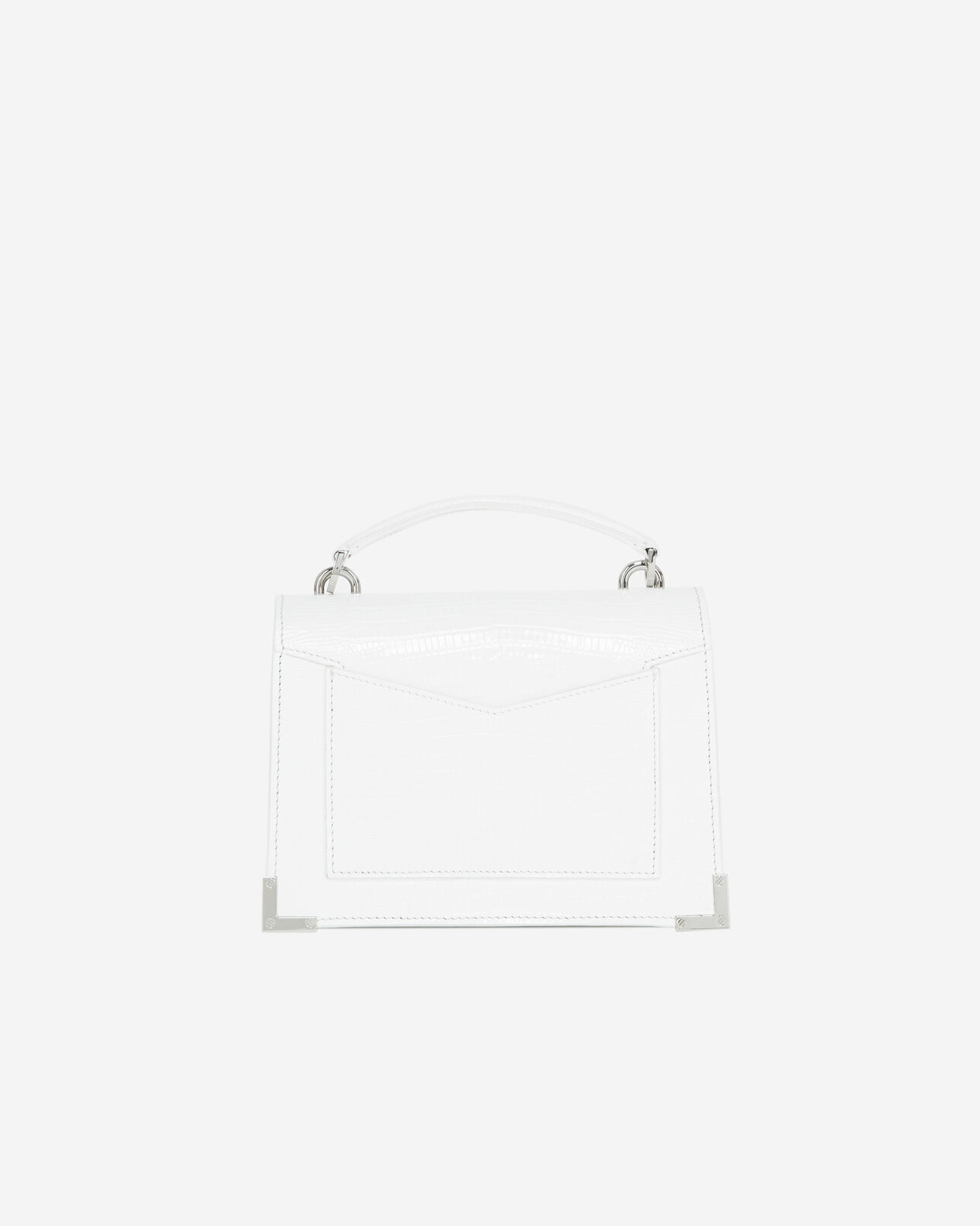 The Kooples WOMEN WHITE small white leather emily bag