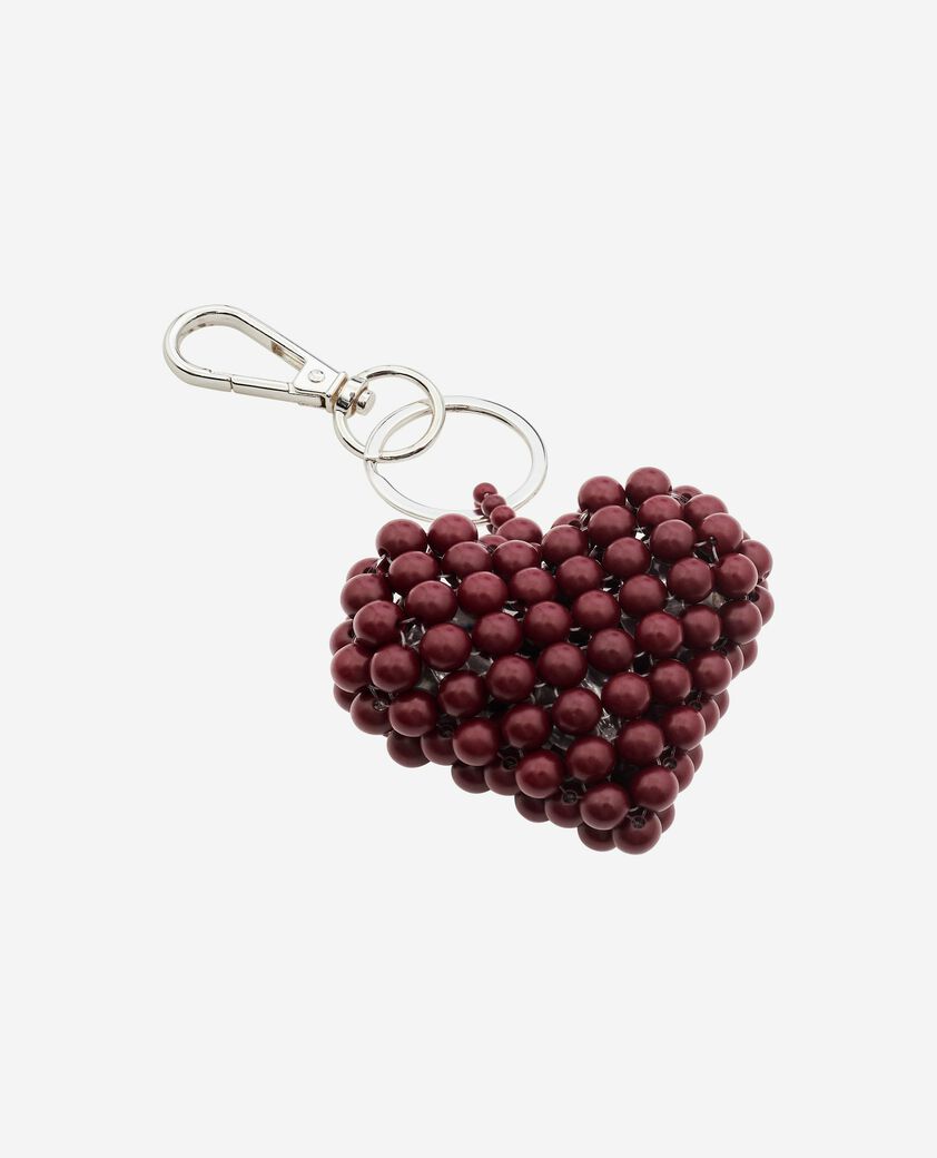 The Kooples DAMEN BORDEAUX taschenschmuck herz bordeaux