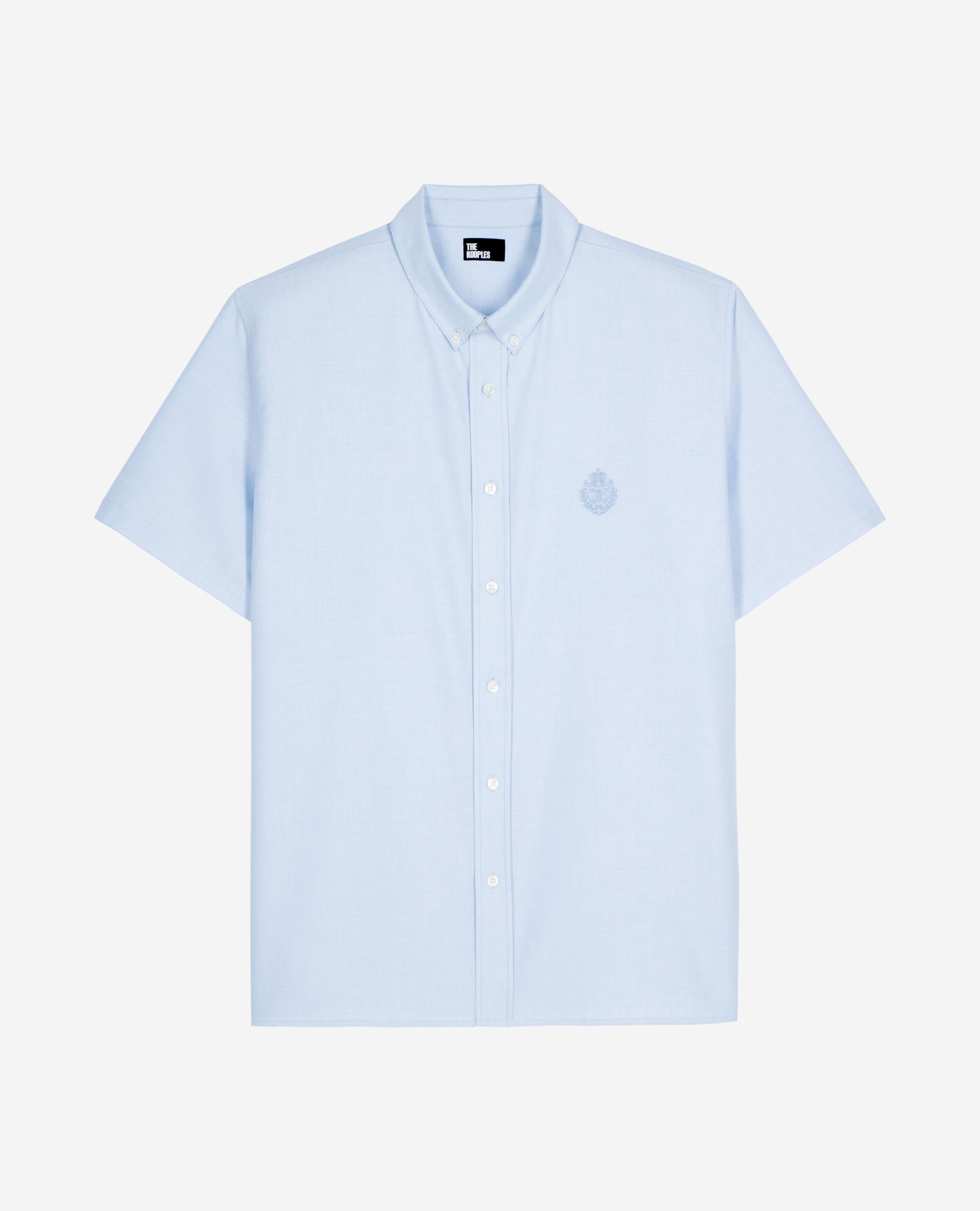 Chemise manches courtes bleue, SKY, hi-res image number null