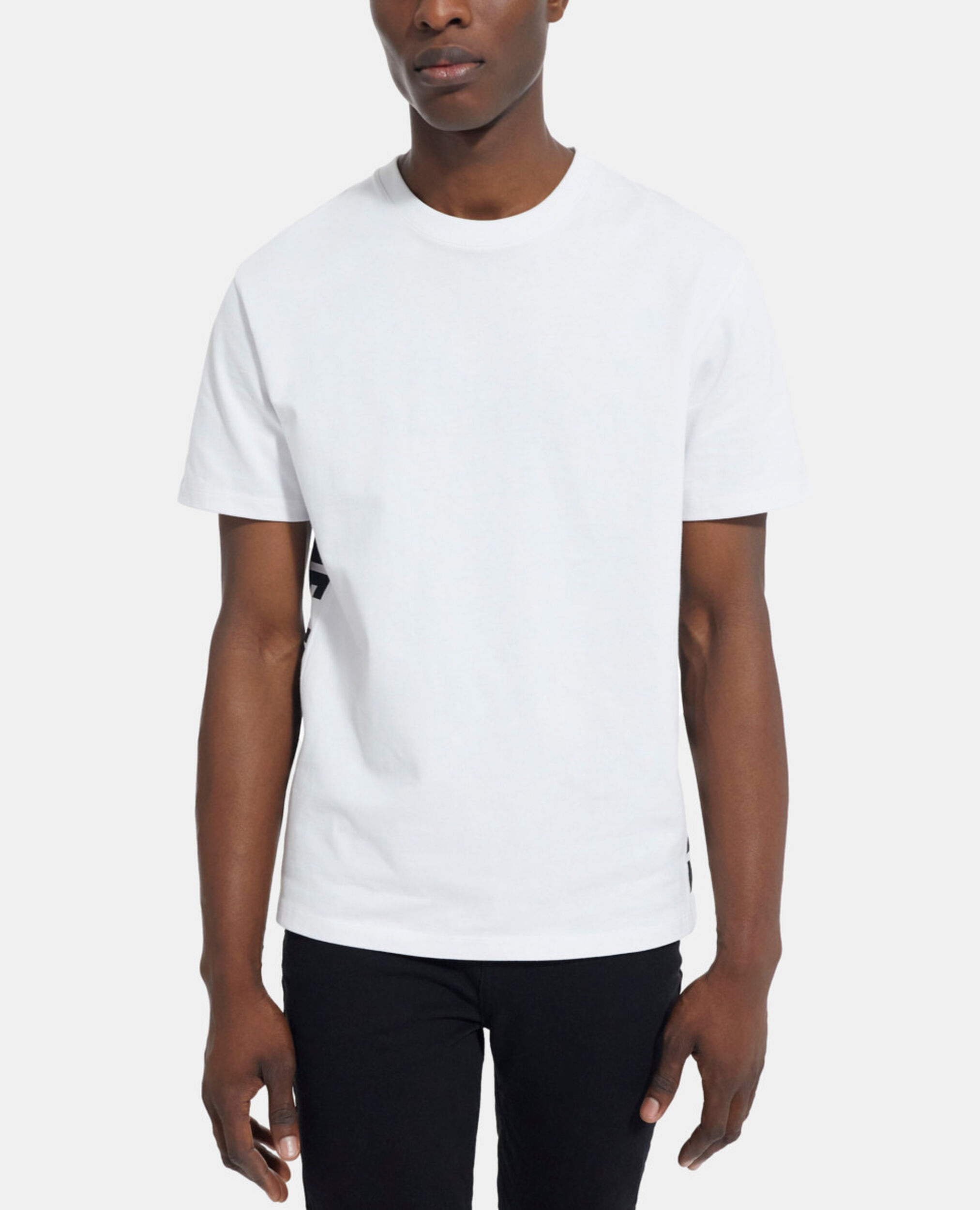 Camiseta con logotipo The Kooples blanca, WHITE, hi-res image number null