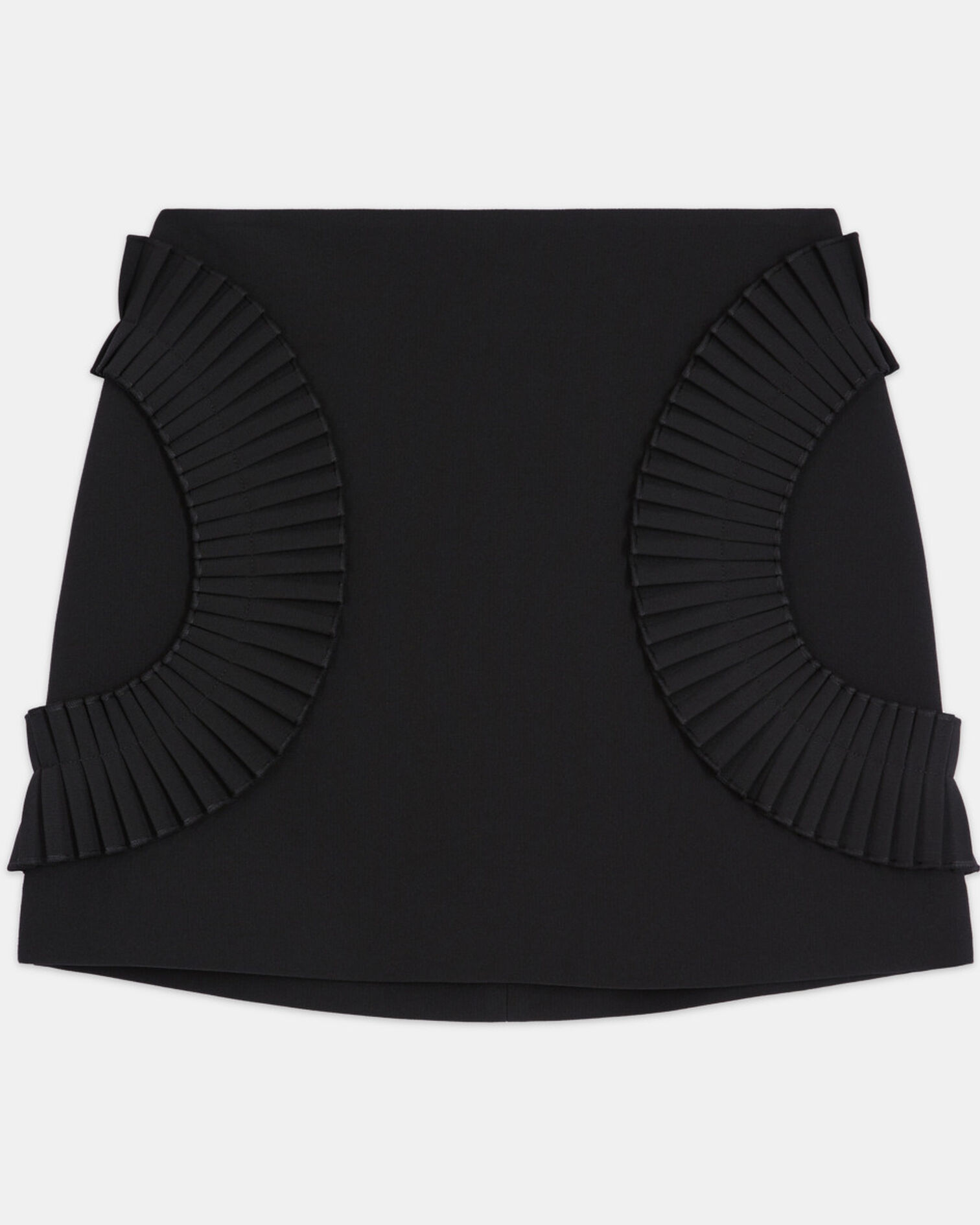 Short black skirt, BLACK, hi-res image number null