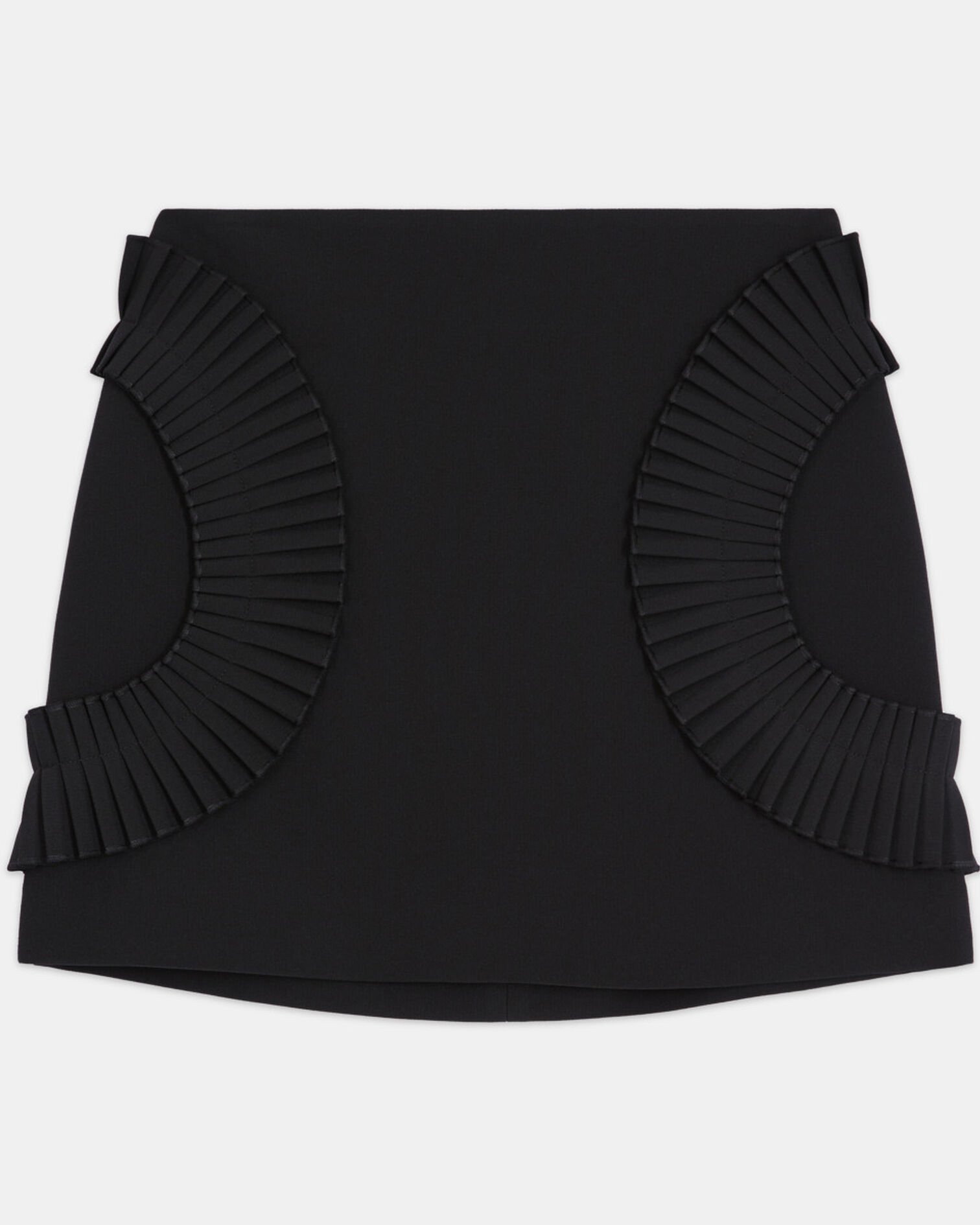 Short black skirt, BLACK, hi-res image number null